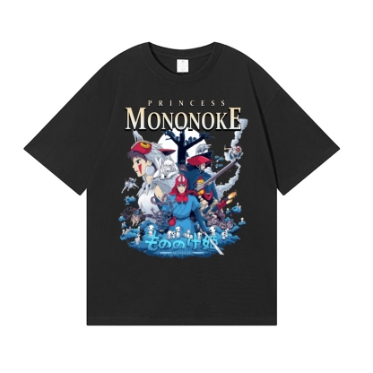 Ghibli Princess Mononoke Japanese Style Classic Tee