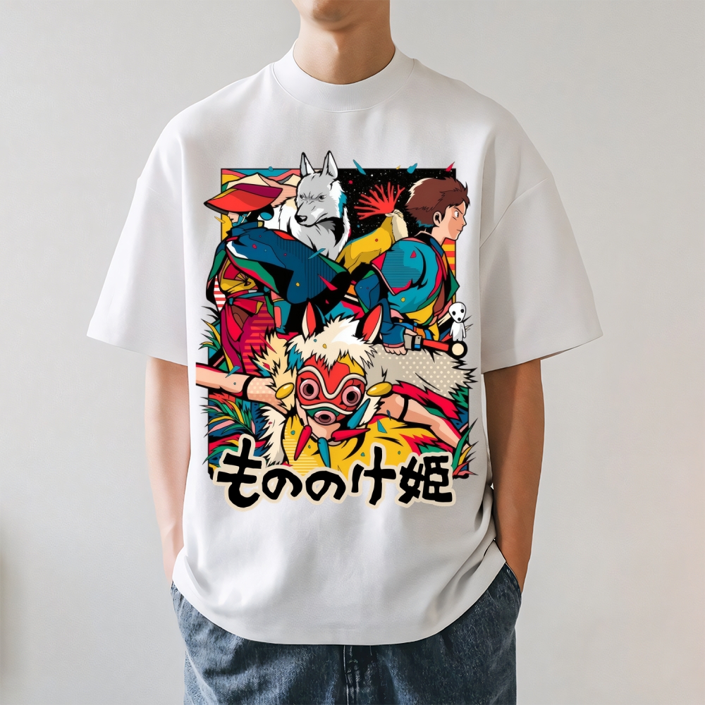 Ghibli Princess Mononoke Japanese Style Classic Tee