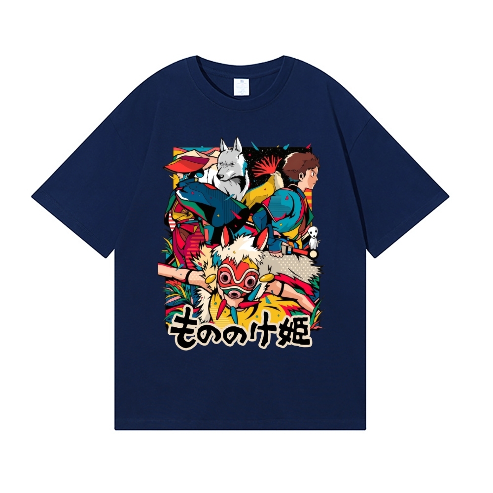 Ghibli Princess Mononoke Japanese Style Classic Tee
