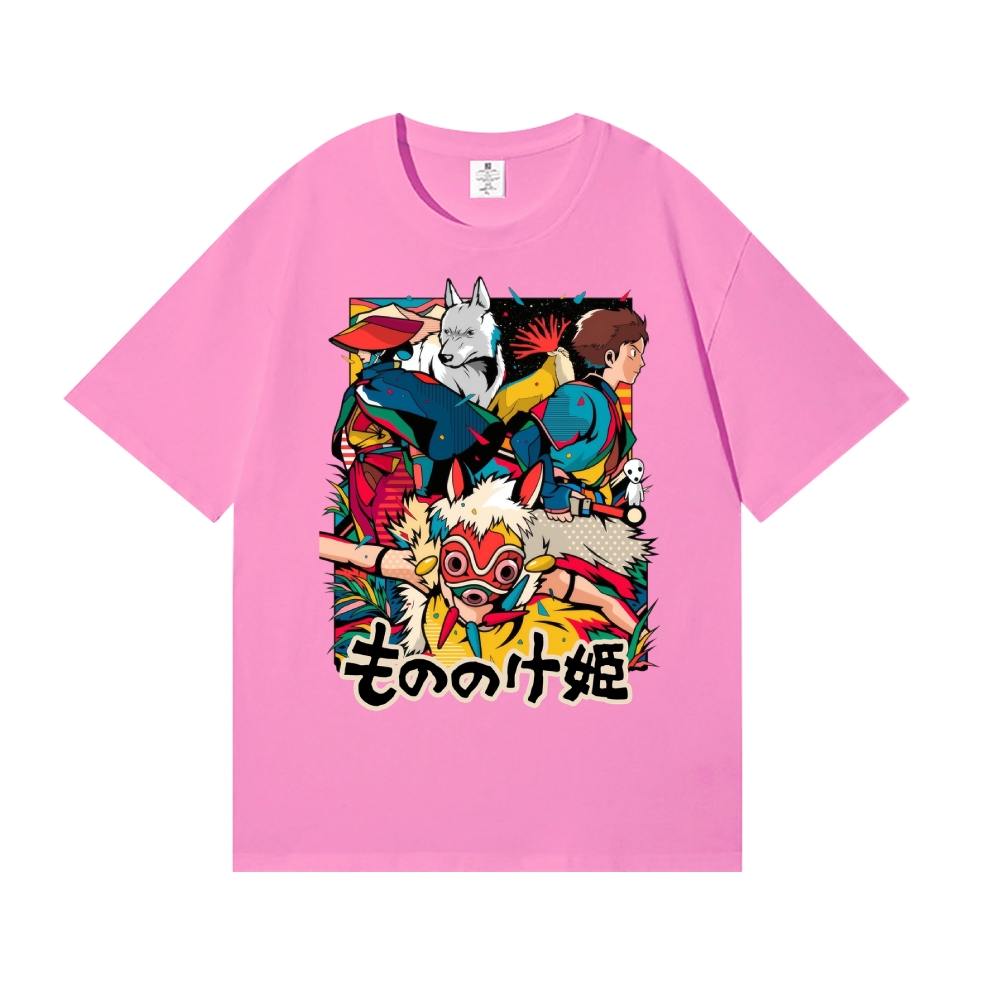 Ghibli Princess Mononoke Japanese Style Classic Tee