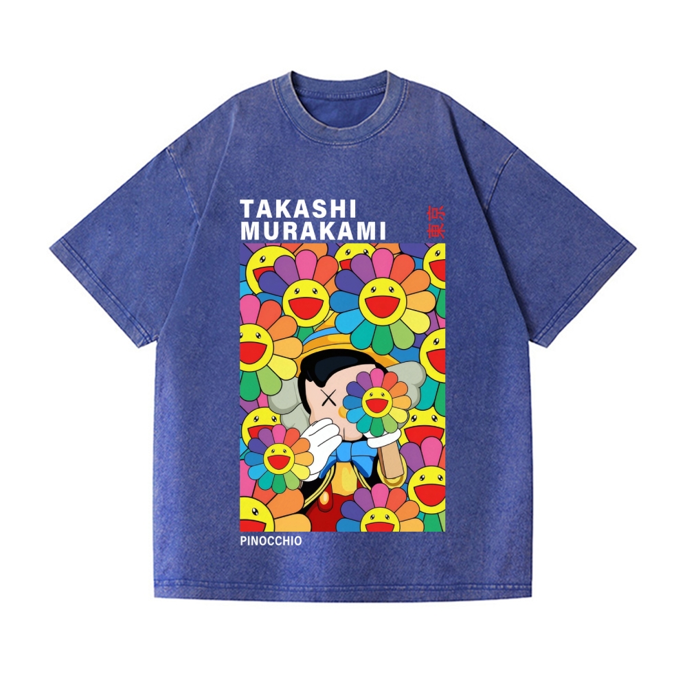 TM Pincocchio Vintage Wash Japanese Design T-Shirt
