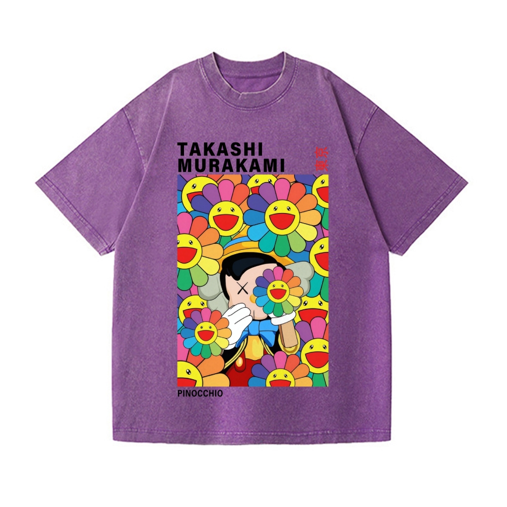 TM Pincocchio Vintage Wash Japanese Design T-Shirt