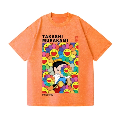 TM Pincocchio Vintage Wash Japanese Design T-Shirt