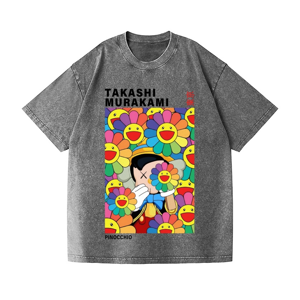 TM Pincocchio Vintage Wash Japanese Design T-Shirt