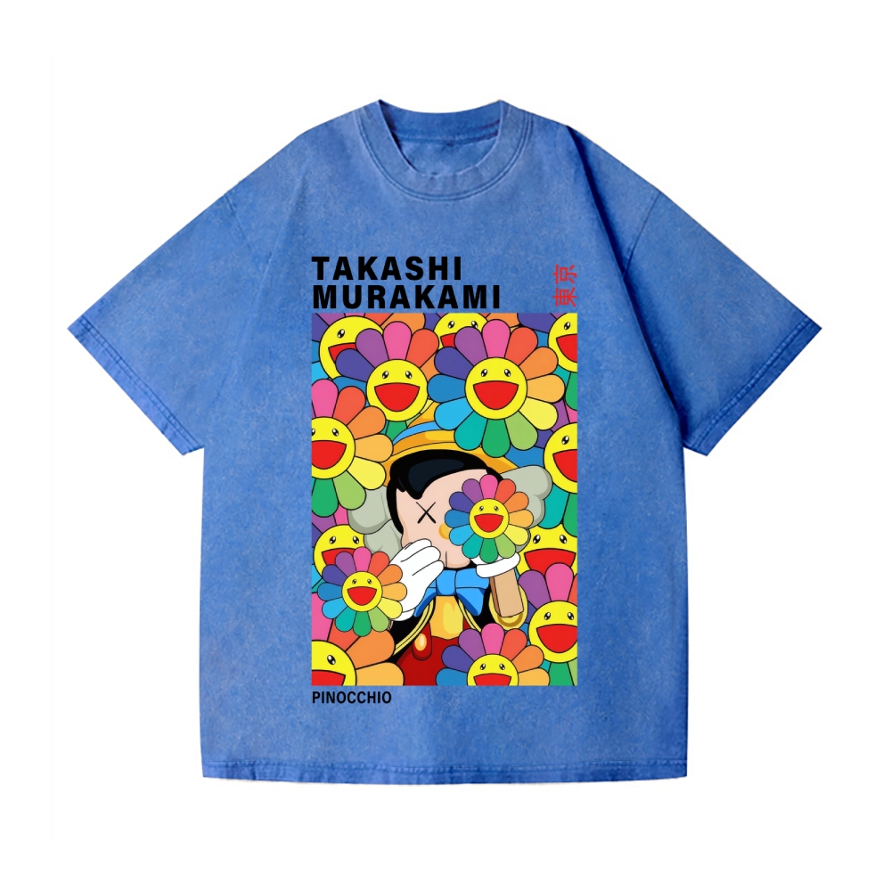 TM Pincocchio Vintage Wash Japanese Design T-Shirt