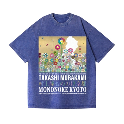 TM Sunflower Vintage Wash Japanese Design T-Shirt