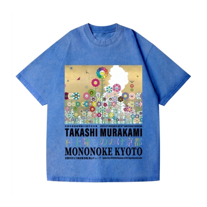 TM Sunflower Vintage Wash Japanese Design T-Shirt
