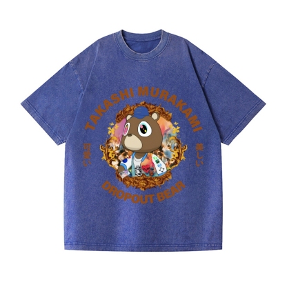 TM Bear Vintage Wash Japanese Design T-Shirt