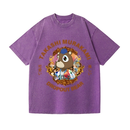 TM Bear Vintage Wash Japanese Design T-Shirt