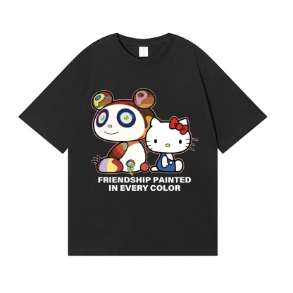 TM Panda Kitty Japanese Style Classic Tee