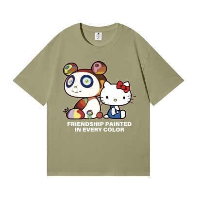 TM Panda Kitty Japanese Style Classic Tee