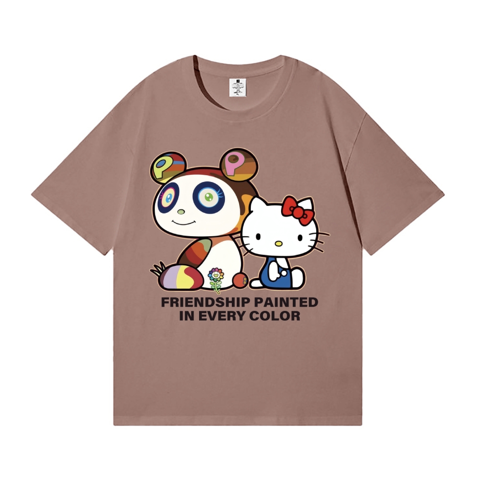 TM Panda Kitty Japanese Style Classic Tee