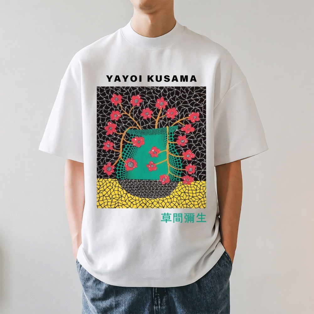 Yayoi Kusama Flower Japanese Style Classic Tee