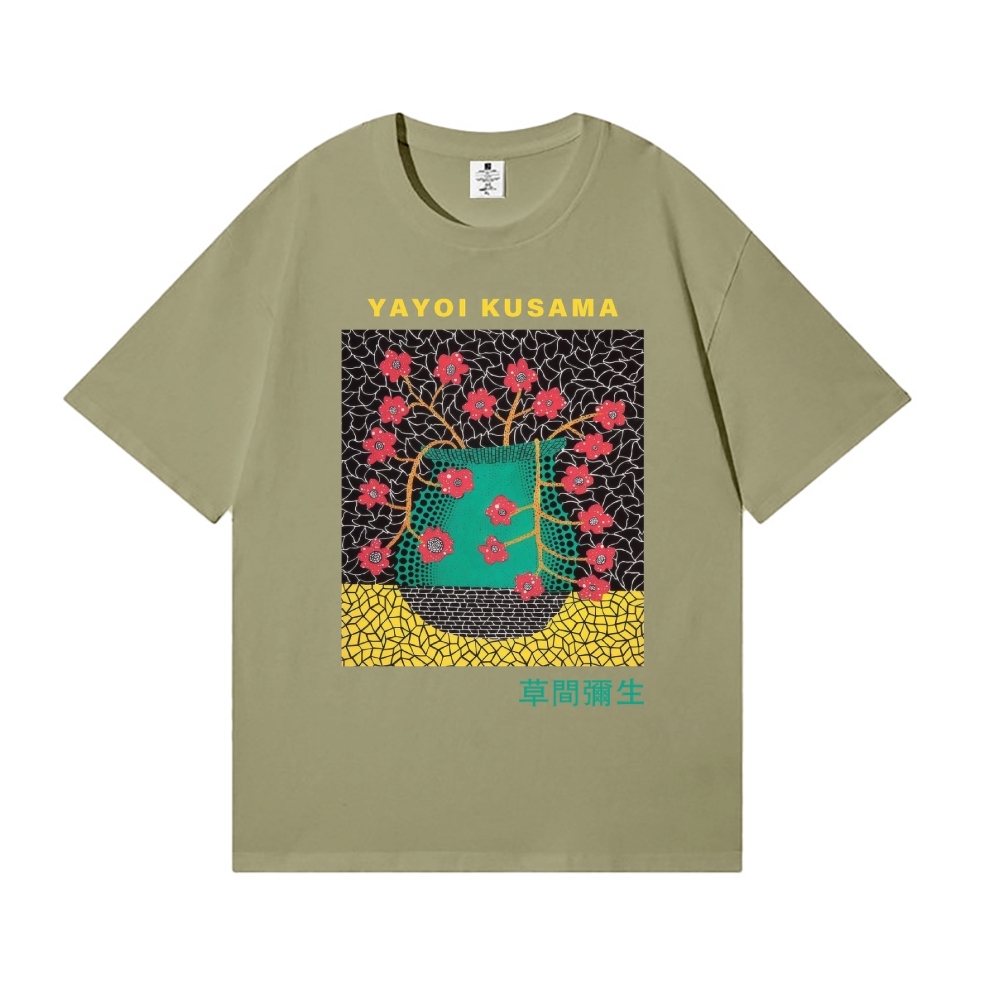 Yayoi Kusama Flower Japanese Style Classic Tee