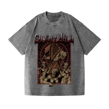 Silent Hill Vintage Wash Japanese Design T-Shirt