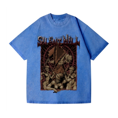 Silent Hill Vintage Wash Japanese Design T-Shirt