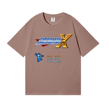 Mega Man Jump Shoot Japanese Style Classic Tee