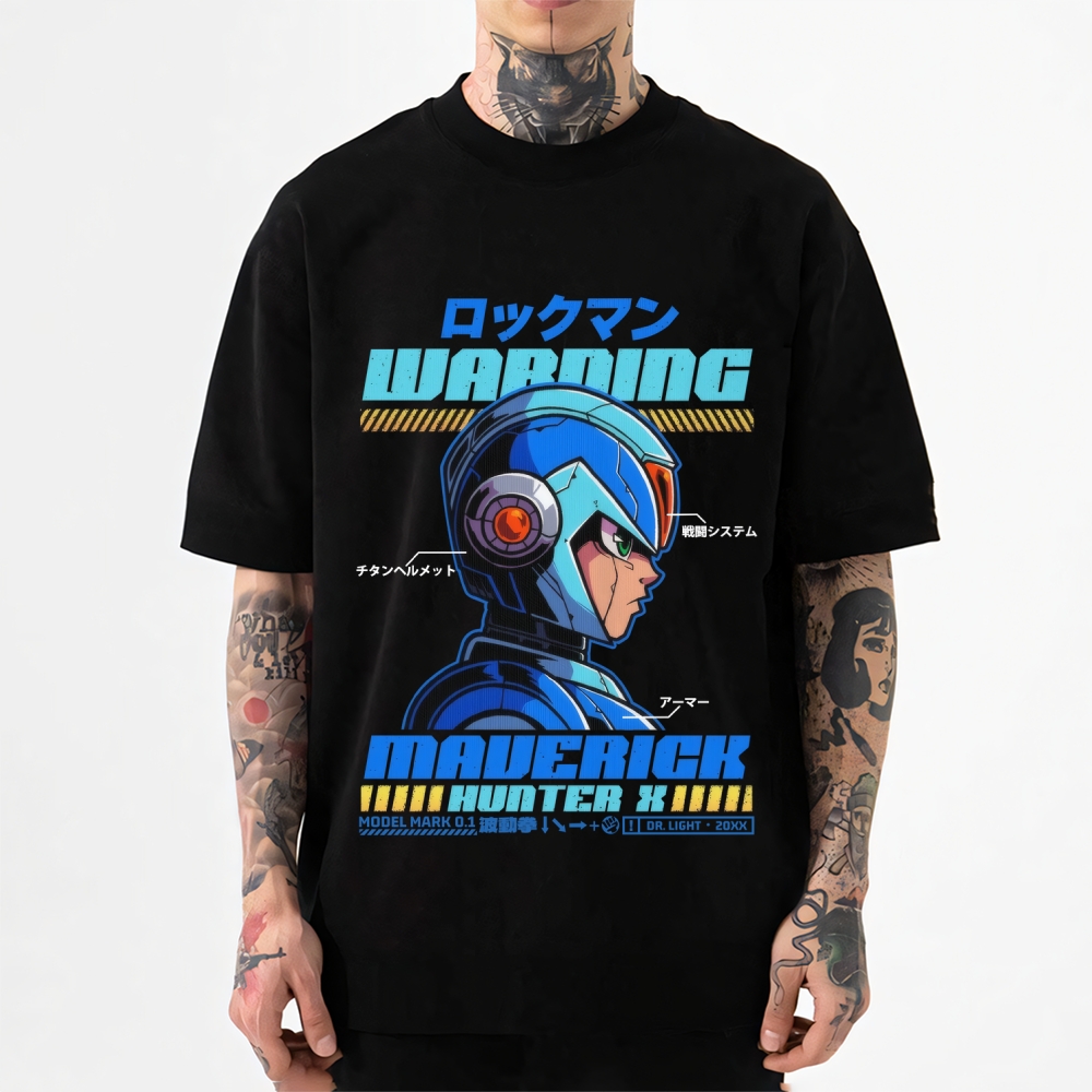 Megaman X Hunter Japanese Style Classic Tee