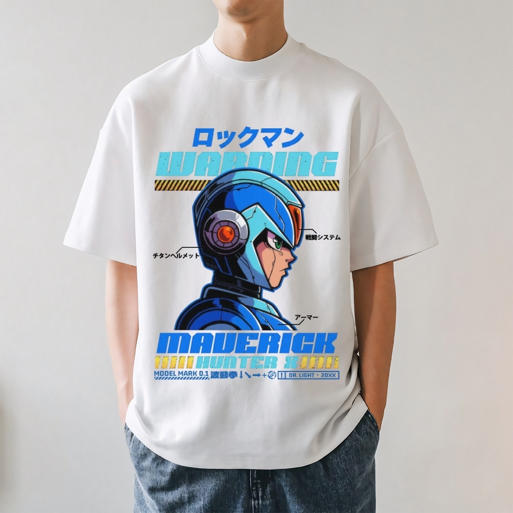 Megaman X Hunter Japanese Style Classic Tee
