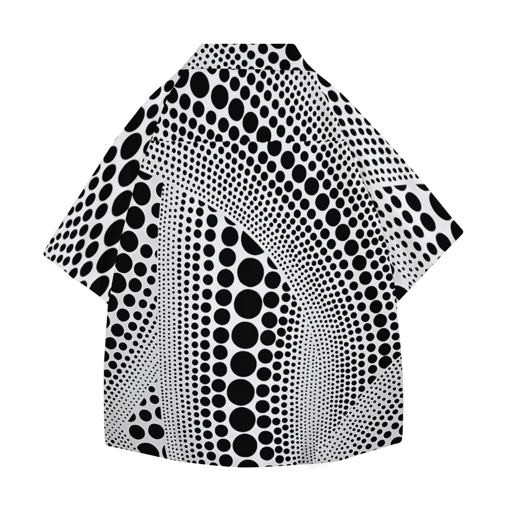 Yayoi Kusama Dots Japanese Style Camp Shirt