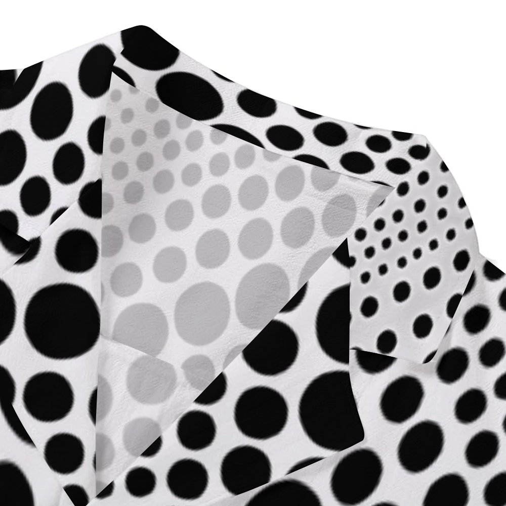 Yayoi Kusama Dots Japanese Style Camp Shirt