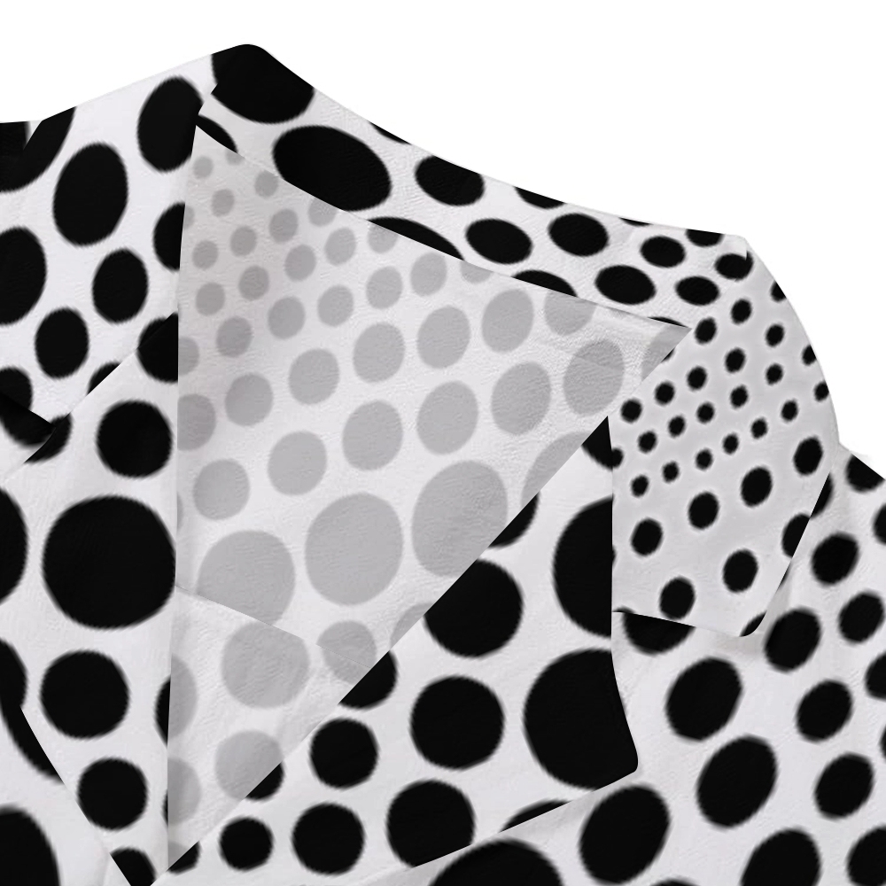 Yayoi Kusama Dots Japanese Style Camp Shirt