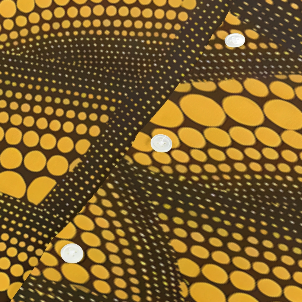 Yayoi Kusama Dots Japanese Style Camp Shirt