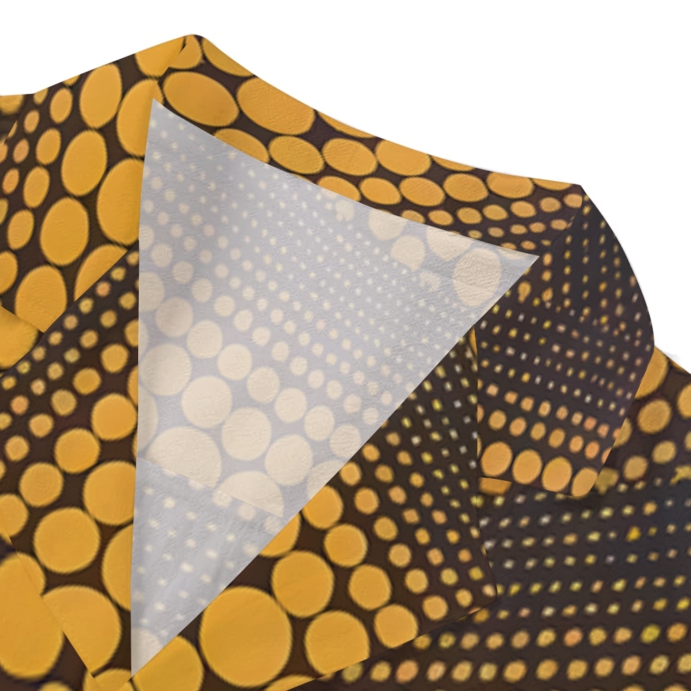 Yayoi Kusama Dots Japanese Style Camp Shirt