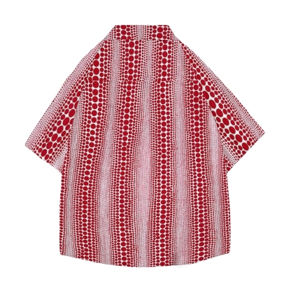Yayoi Kusama Dots Japanese Style Camp Shirt