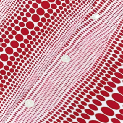 Yayoi Kusama Dots Japanese Style Camp Shirt