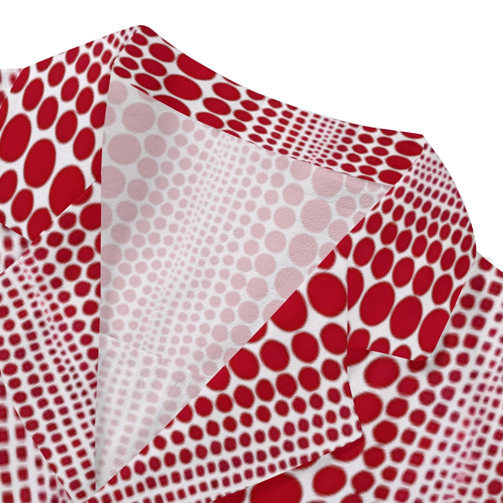 Yayoi Kusama Dots Japanese Style Camp Shirt