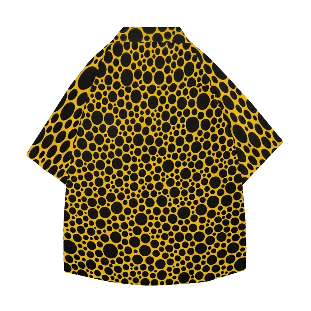 Yayoi Kusama Dots Japanese Style Camp Shirt
