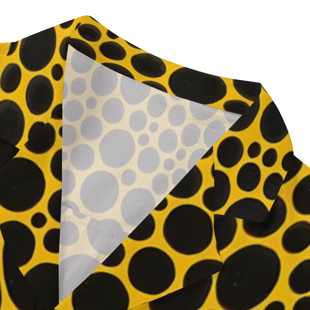 Yayoi Kusama Dots Japanese Style Camp Shirt