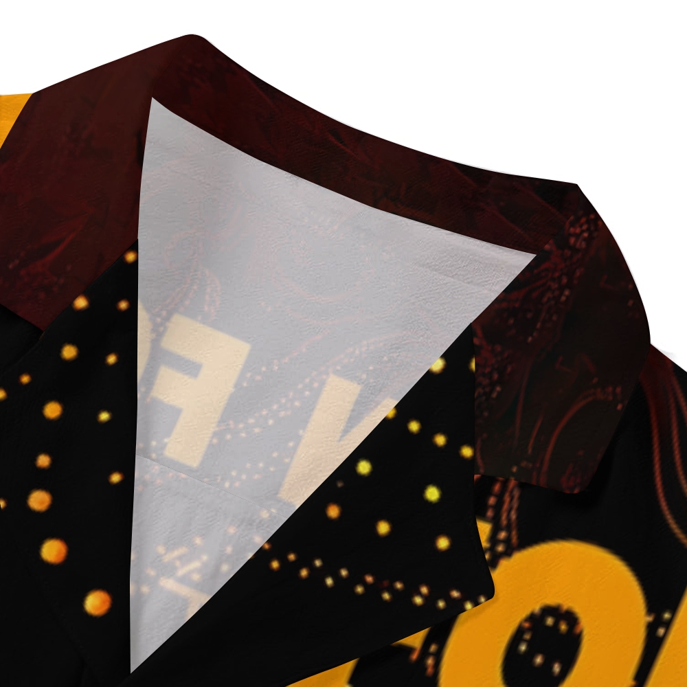 Yayoi Kusama Pumpkin Japanese Style Camp Shirt