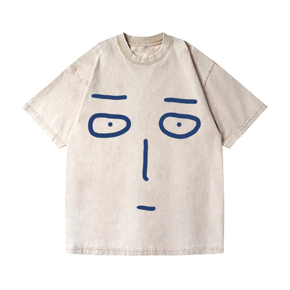 One Punch Man Vintage Wash Japanese Design T-Shirt