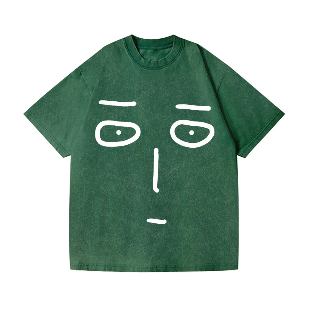 One Punch Man Vintage Wash Japanese Design T-Shirt