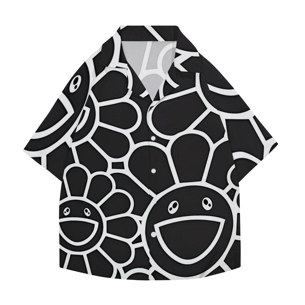 TM Sunflower Japanese Style Camp Shirt