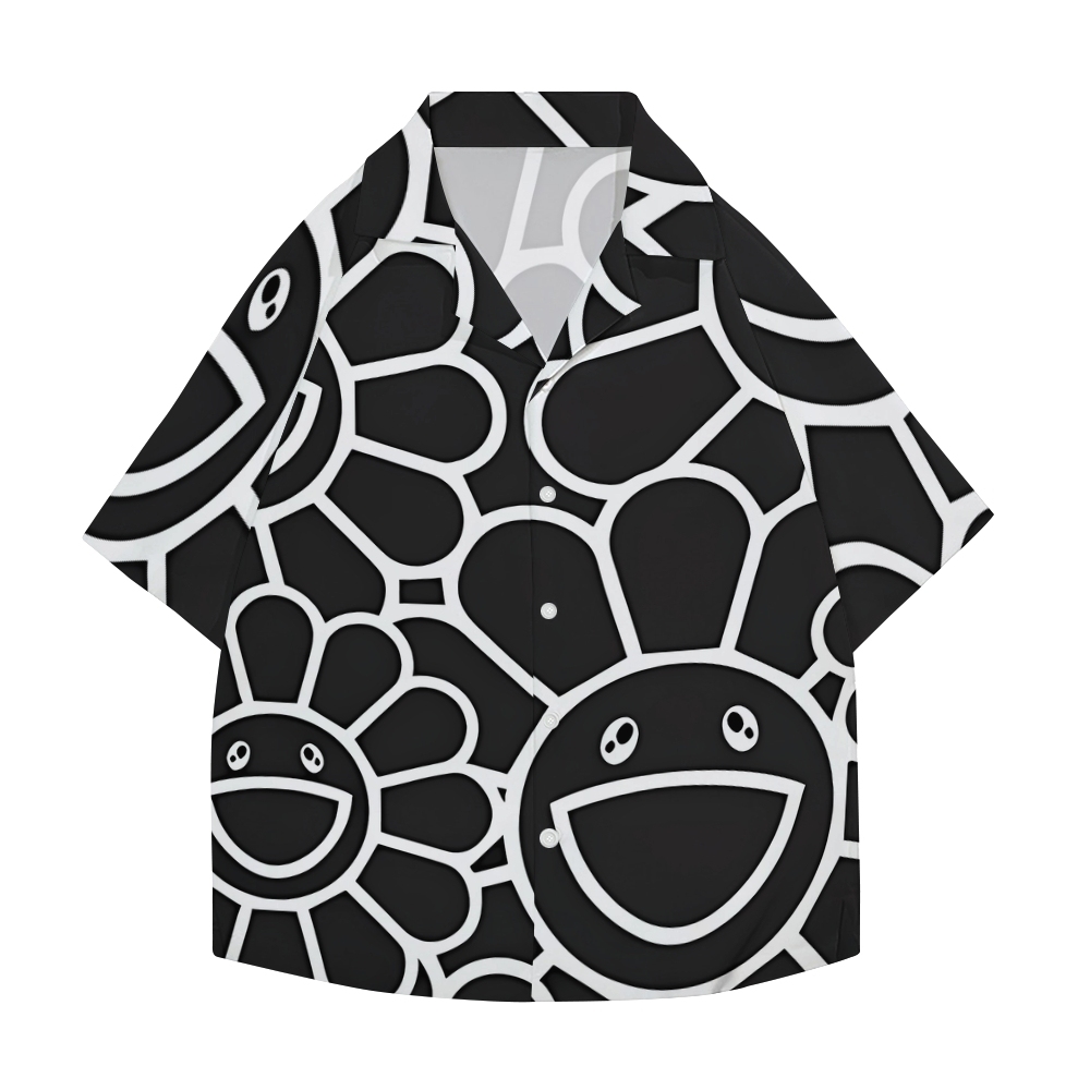 TM Sunflower Japanese Style Camp Shirt