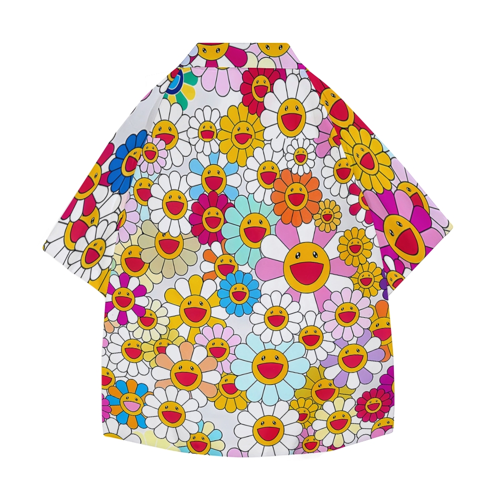 TM Sunflower Japanese Style Camp Shirt