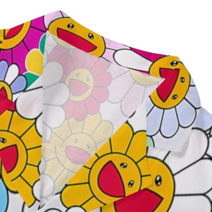 TM Sunflower Japanese Style Camp Shirt
