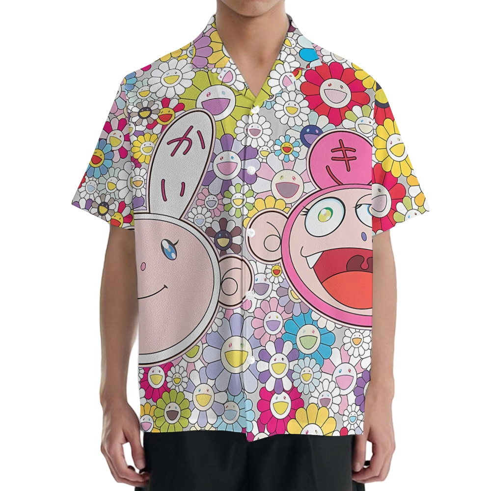 TM Sunflower Japanese Style Camp Shirt