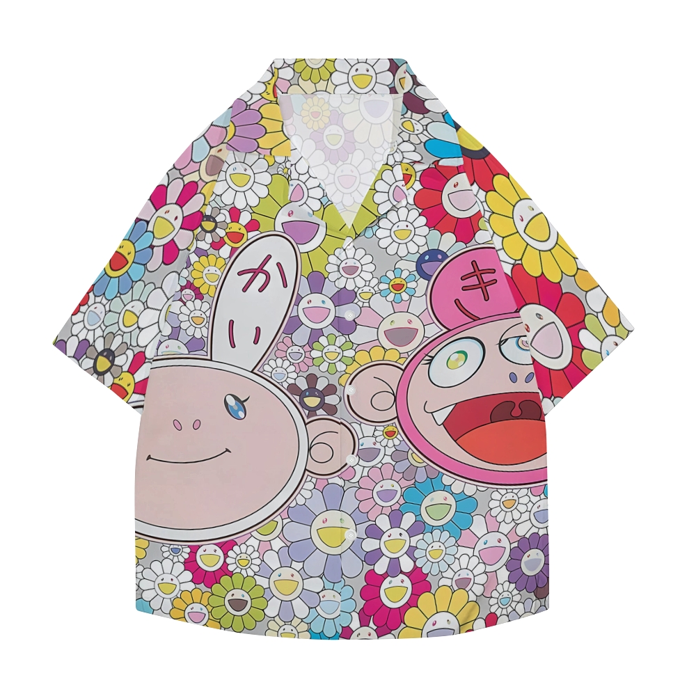 TM Sunflower Japanese Style Camp Shirt