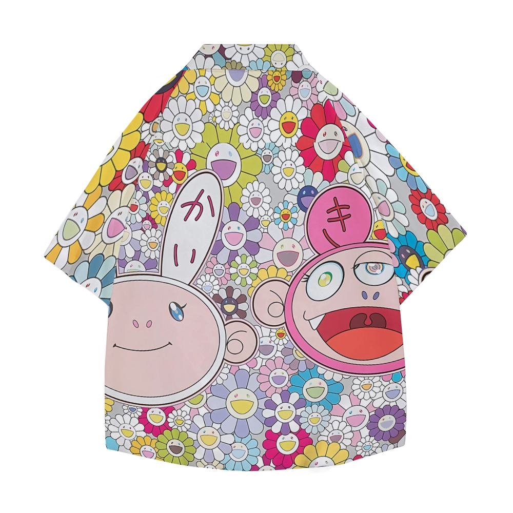 TM Sunflower Japanese Style Camp Shirt