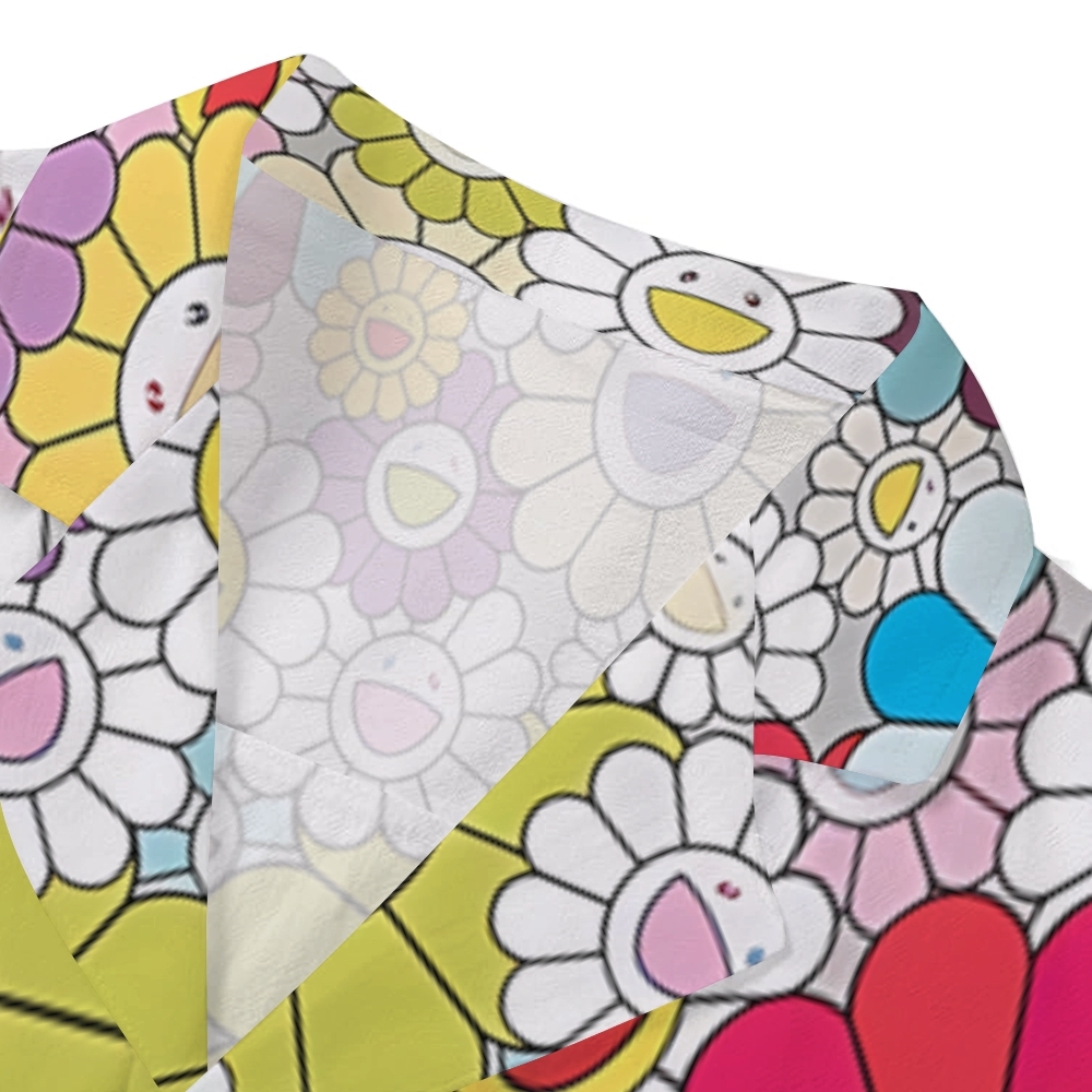 TM Sunflower Japanese Style Camp Shirt