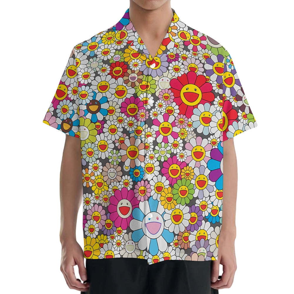 TM Sunflower Japanese Style Camp Shirt