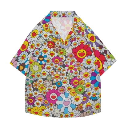 TM Sunflower Japanese Style Camp Shirt
