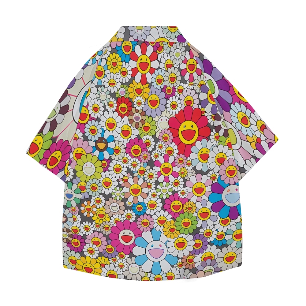 TM Sunflower Japanese Style Camp Shirt
