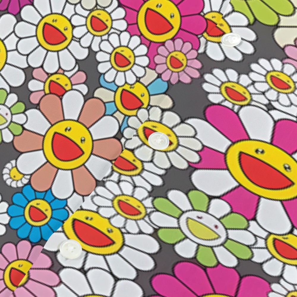 TM Sunflower Japanese Style Camp Shirt