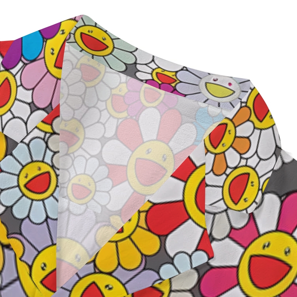 TM Sunflower Japanese Style Camp Shirt