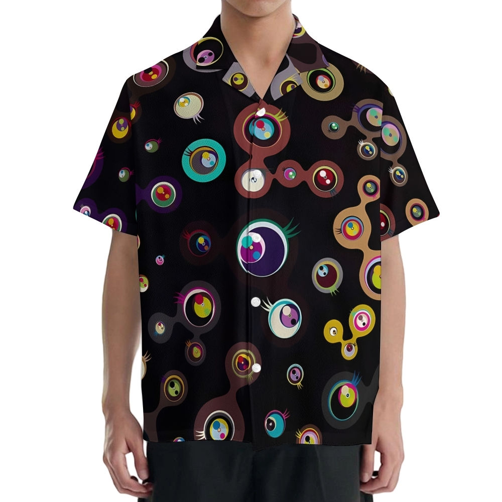 TM Eyes Japanese Style Camp Shirt